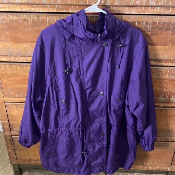 Purple Coat size Large - Picture 14 of 16